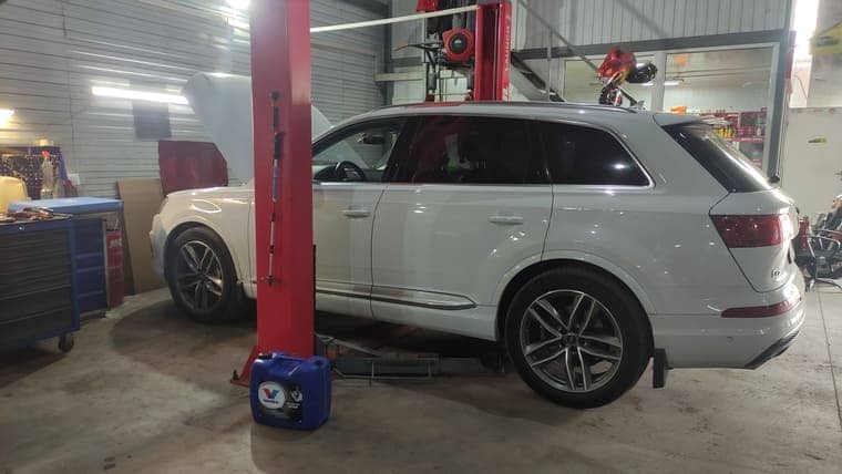 MOTUL Сервис 43 Полная аппаратная замена масла в АКПП ZF 8HP65 (0D5), Audi Q7 (4M)