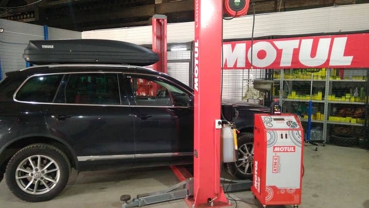 Замена масла в АКПП 9 Полная аппаратная замена масла в АКПП 0С8, TR-80SD, Aisin Volkswagen Touareg NF